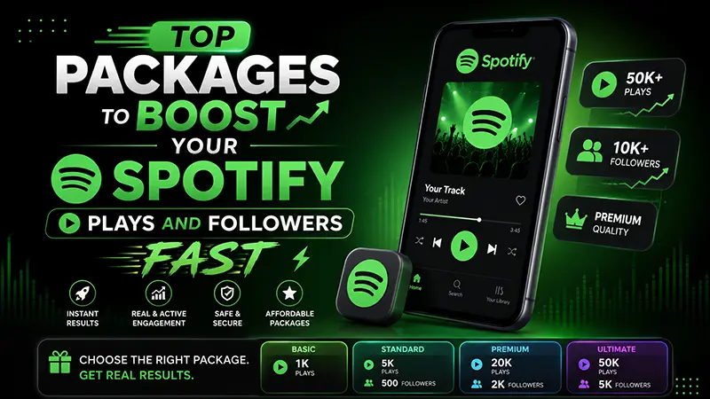 Top Packages to Boost Your Spotify Plays and Followers Fast