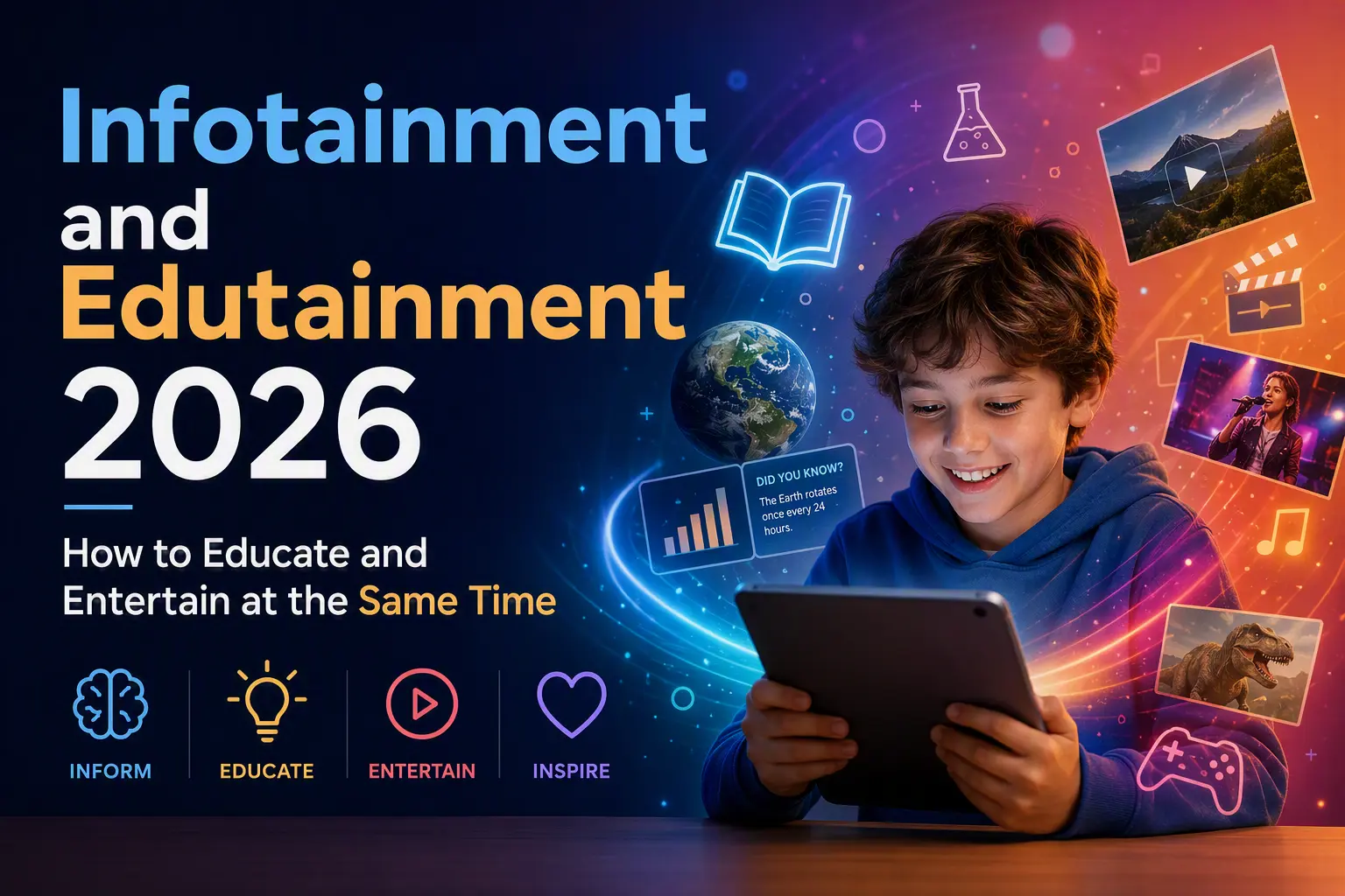 Infotainment and Edutainment 2026: How to Educate and Entertain at the Same Time