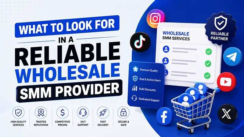 What to Look for in a Reliable Wholesale SMM Provider