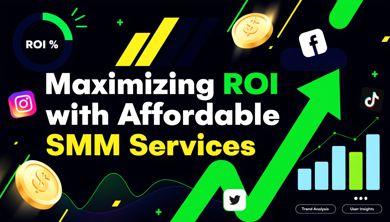 Maximizing ROI with Affordable SMM Services