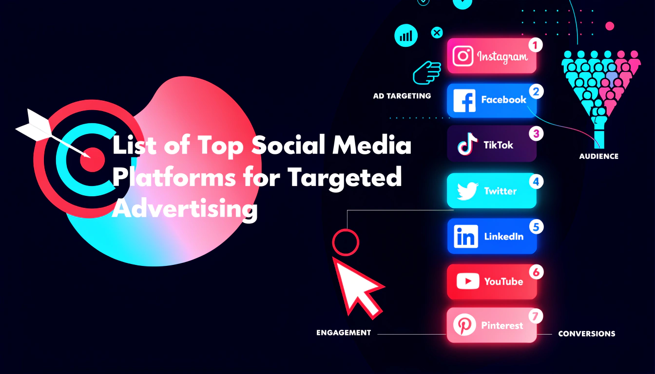 List of Top Social Media Platforms for Targeted Advertising