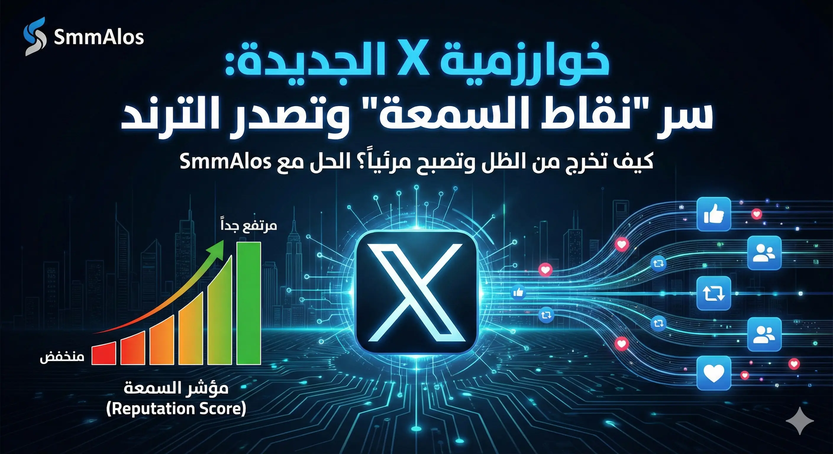 خوارزمية X الجديدة 2026: كيف ترفع 