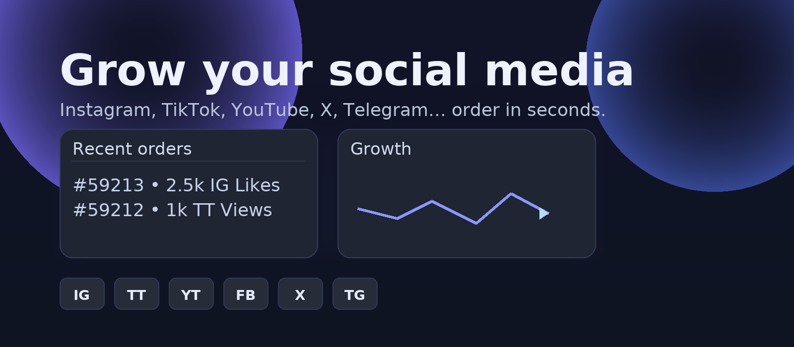 Grow your social media — JoySMM
