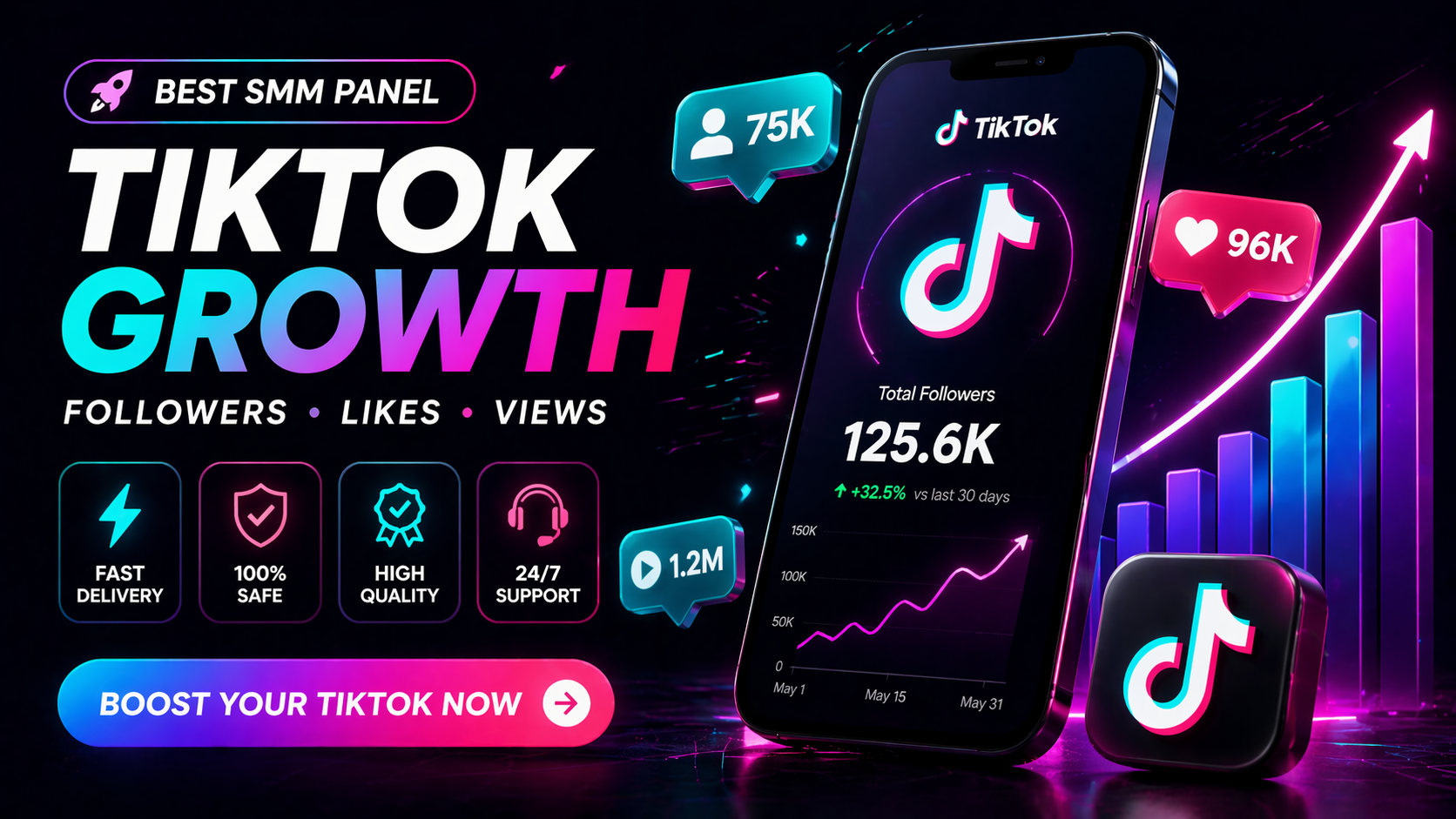 Best SMM Panel for TikTok Followers and Likes in 2026