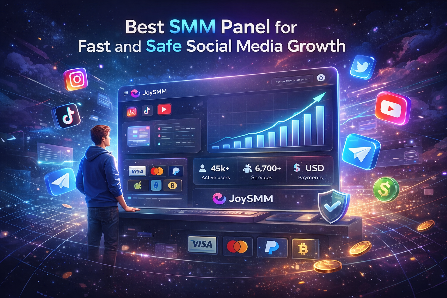 Best SMM Panel for Fast and Safe Social Media Growth