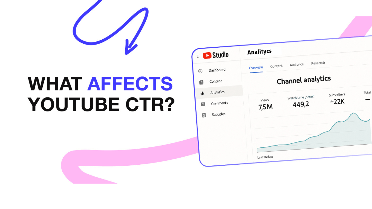 تحسين CTR على يوتيوب: المعدلات الطبيعية وكيف تزيد المشاهدات