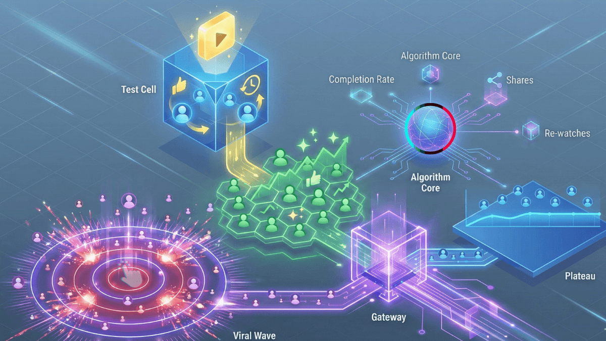 كيف يقرر تيك توك توزيع الفيديو؟ (النموذج الموزون)