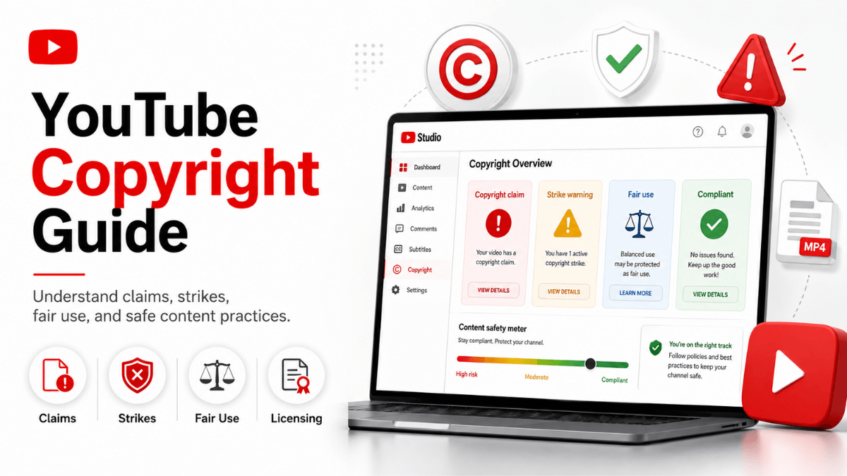 YouTube copyright: what it covers, how Content ID works, and claim versus strike