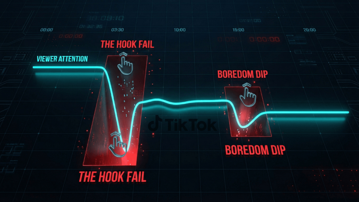 لماذا الناس لا تكمل مشاهدة فيديوهات تيك توك؟ (8 أسباب + حلول)