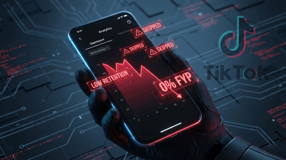 كيف تعرف أن فيديو تيك توك فشل مبكرًا؟ (5 علامات واضحة)