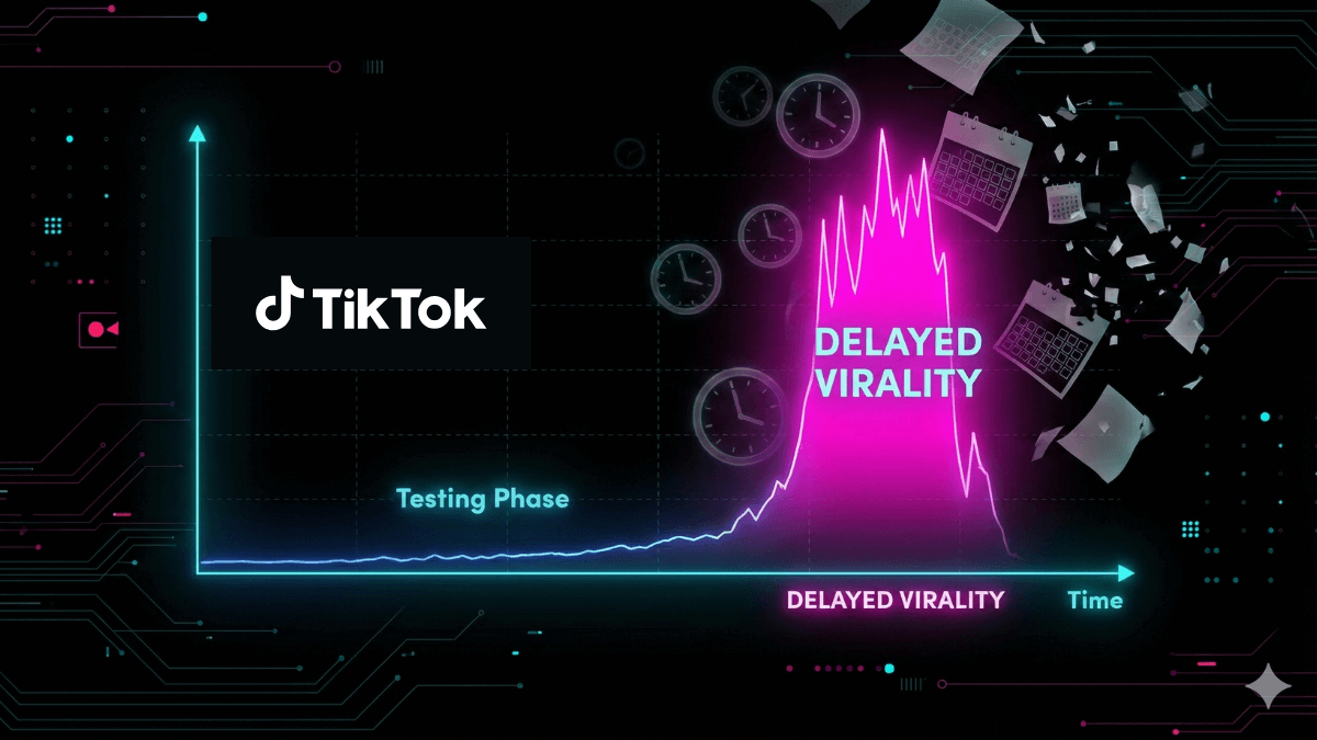 كم يستغرق الفيديو لينتشر في تيك توك؟ حقيقة "الانتشار المتأخر" وقاعدة الـ 72 ساعة
