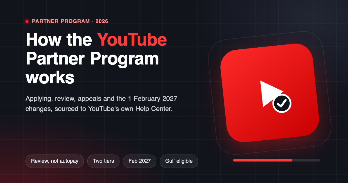 YouTube Partner Program: How It Works and What Changes in 2027
