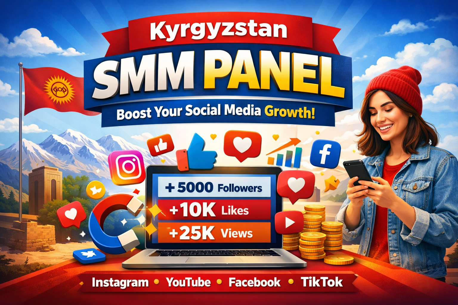 Kyrgyzstan SMM Panel