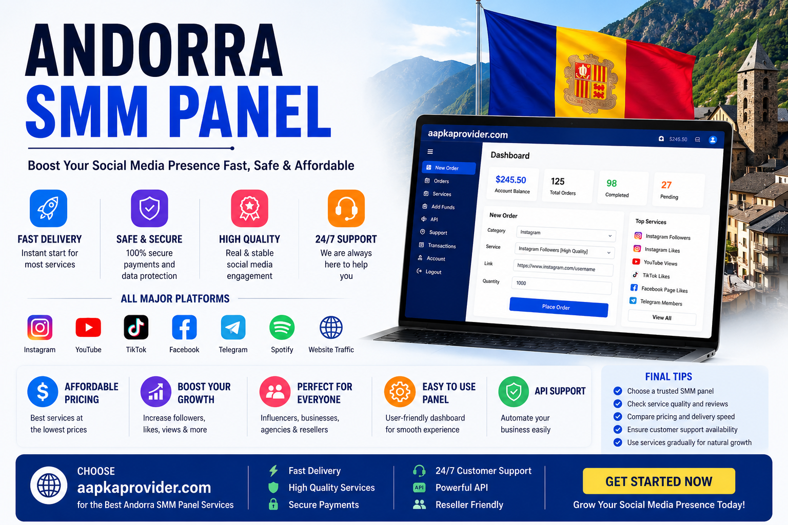 Andorra SMM Panel