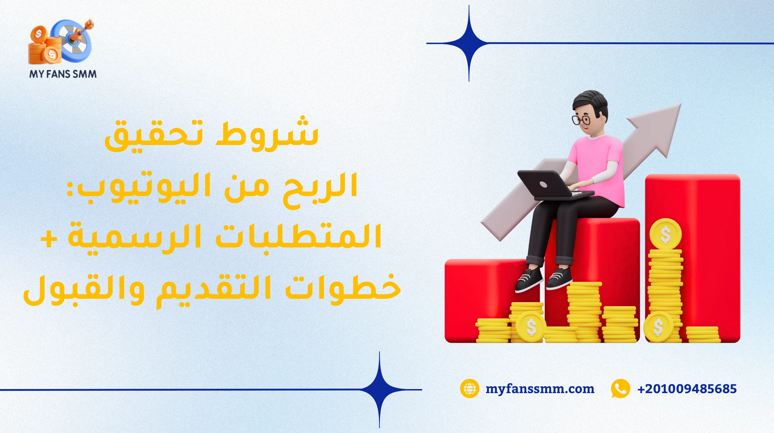 شروط تحقيق الربح من اليوتيوب: المتطلبات الرسمية + خطوات التقديم والقبول 2026