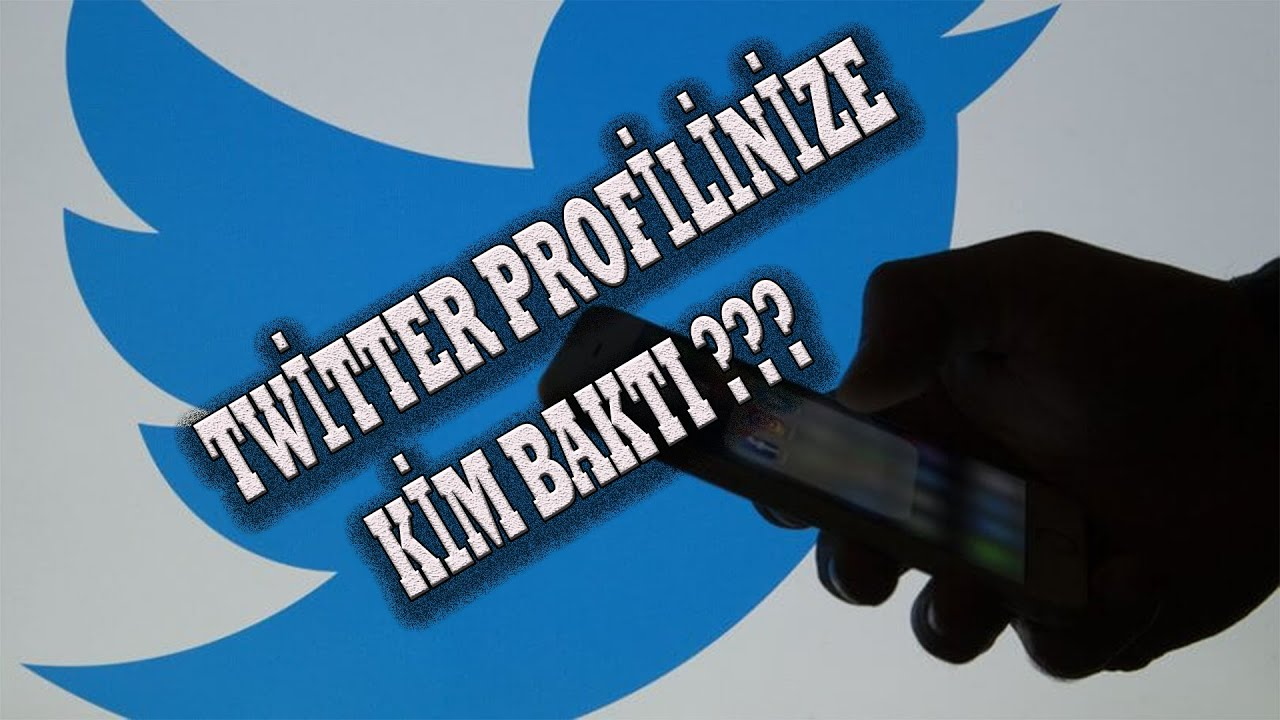 Twitter Profilime Bakanlar