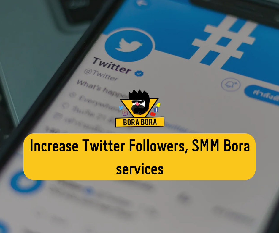 Increase Twitter Followers, SMM Bora services