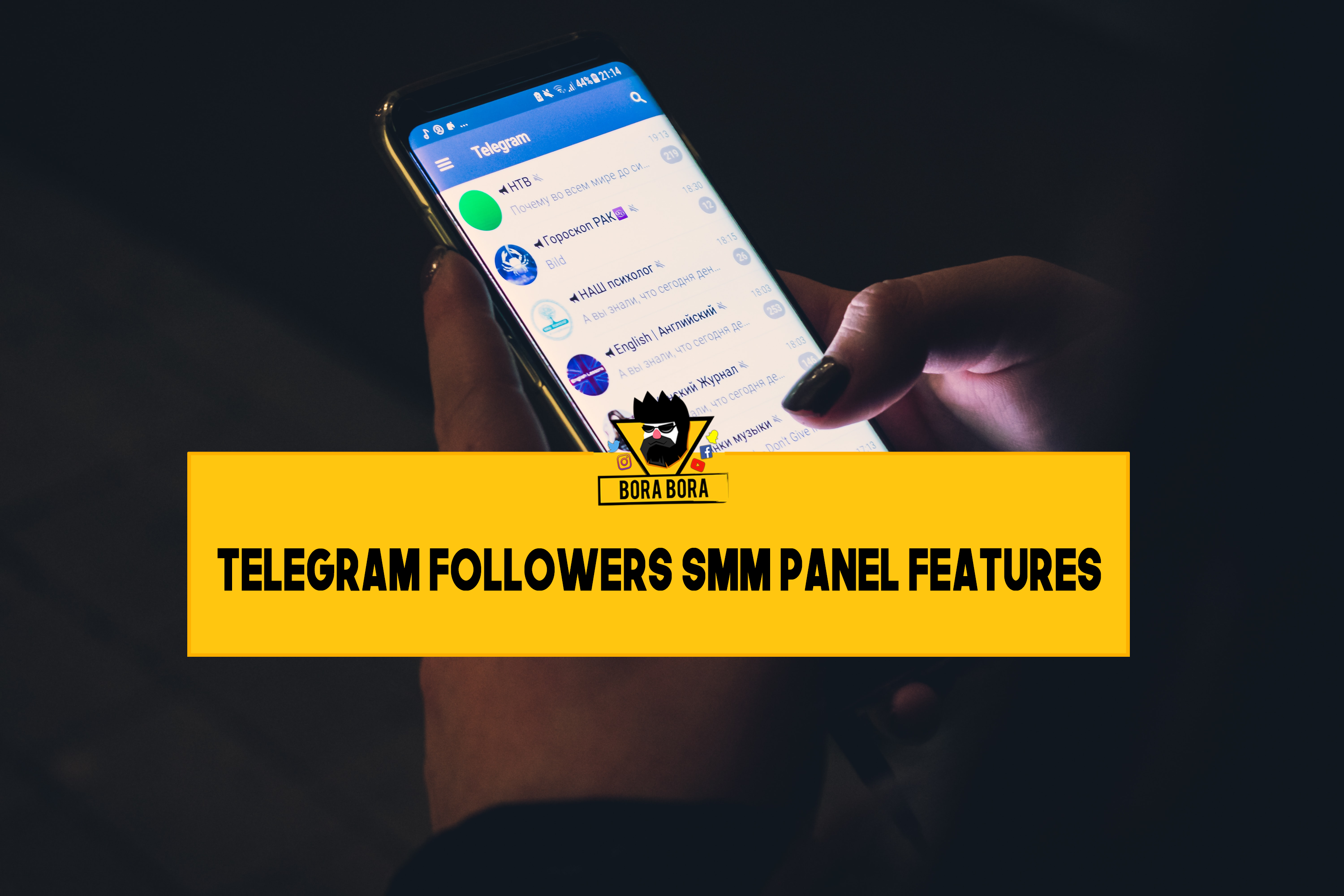 Telegram Followers SMM Panel Features