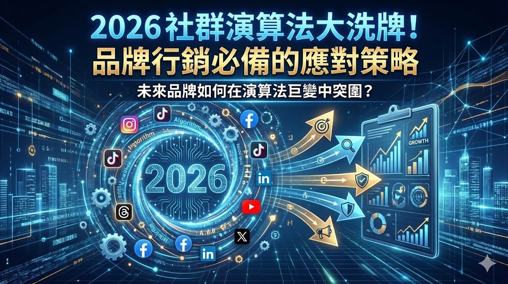 2026 社群演算法大洗牌！品牌行銷必備的應對策略