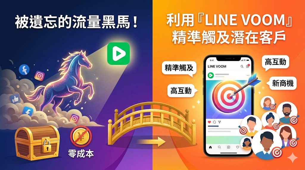 被遺忘的流量黑馬！利用「LINE VOOM」零成本精準觸及潛在客戶