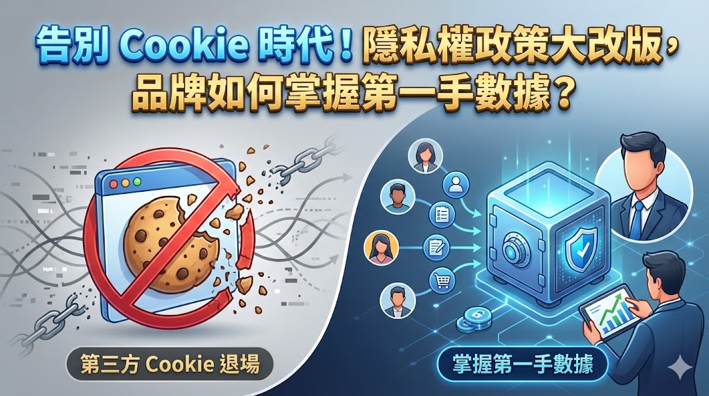 告別 Cookie 時代！隱私權政策大改版，品牌如何掌握第一手數據？