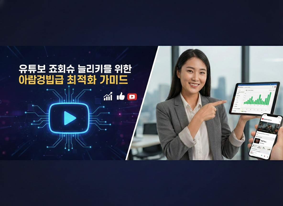 유튜브 조회수 늘리기를 위한 알고리즘 최적화 가이드