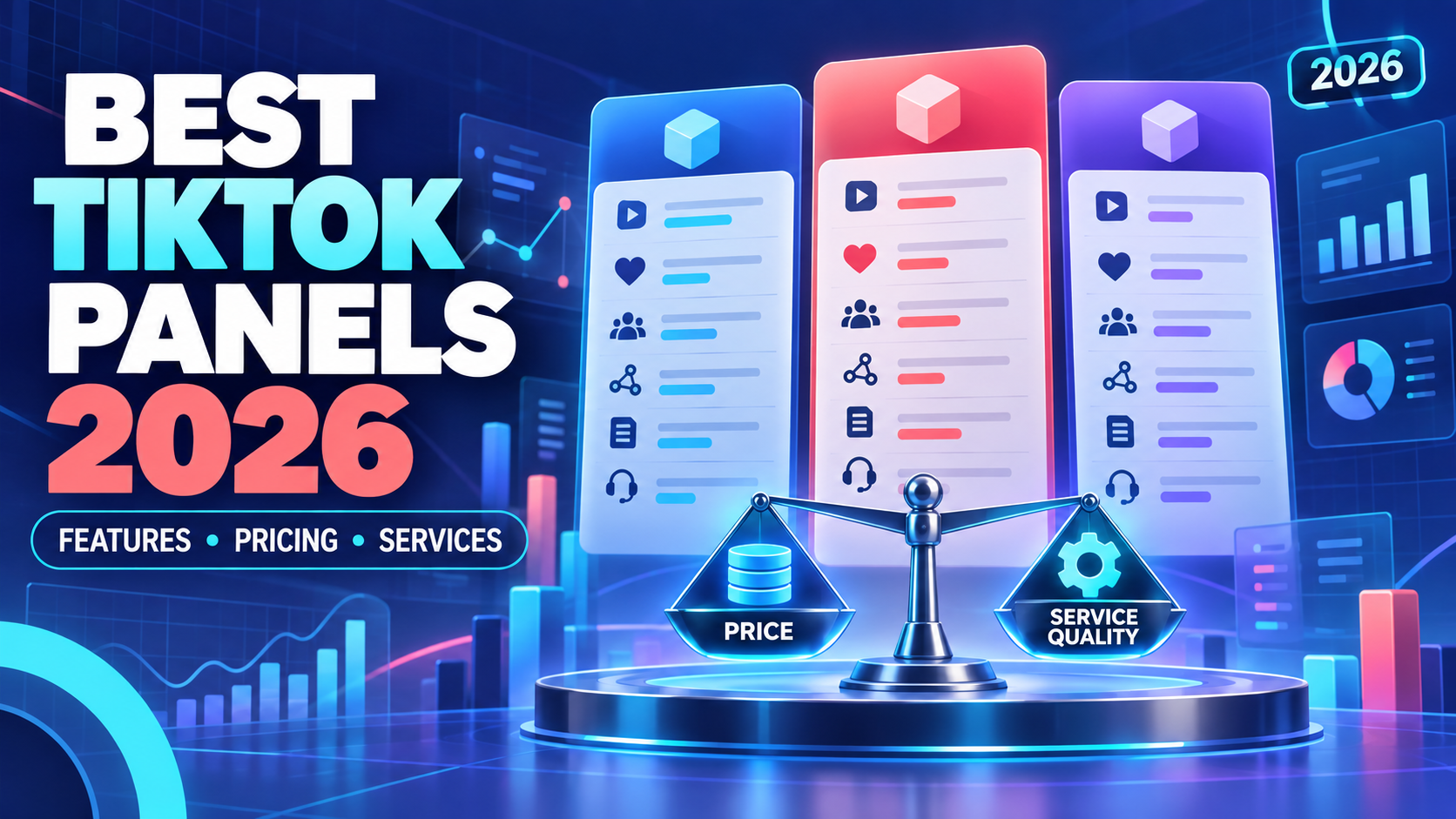 Best TikTok Panels 2026: Features, Prices & Services