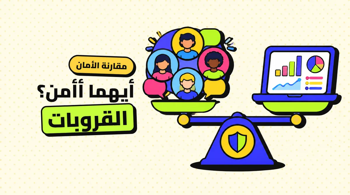 قروبات التفاعل أم لوحة SMM: أيهما أكثر أمانًا؟