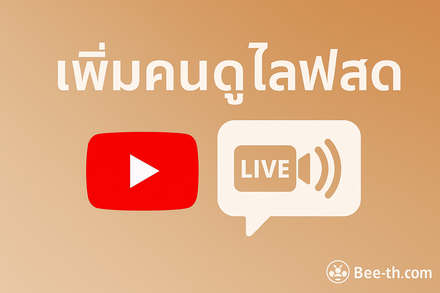 คนดูไลฟ์ YouTube