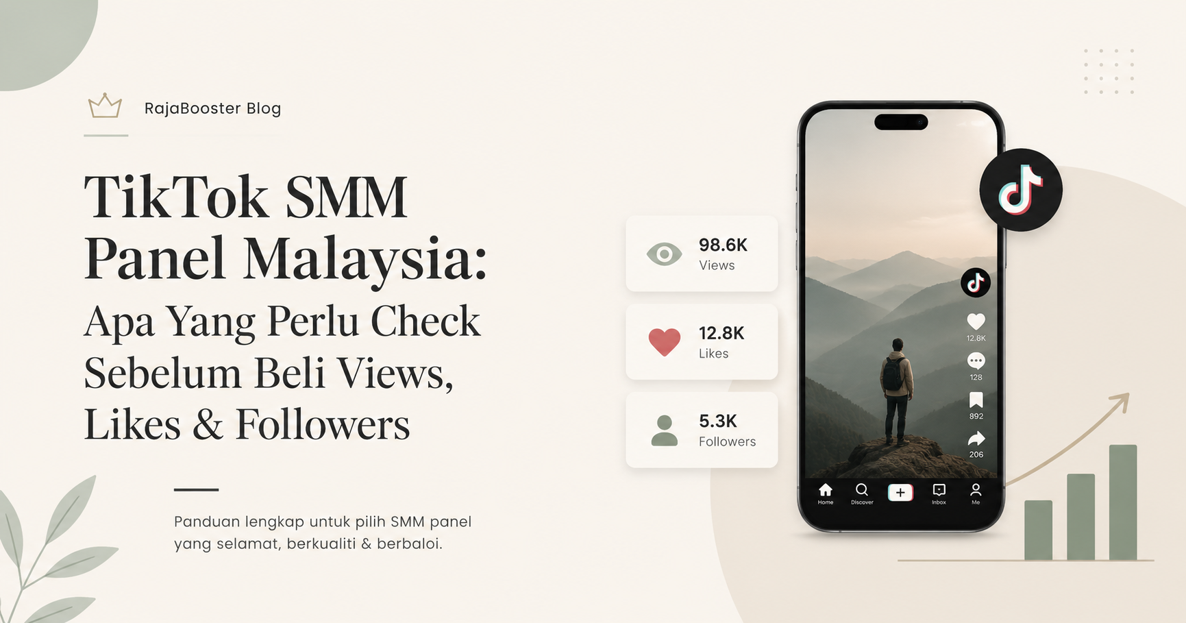 TikTok SMM Panel Malaysia panduan sebelum beli views likes dan followers