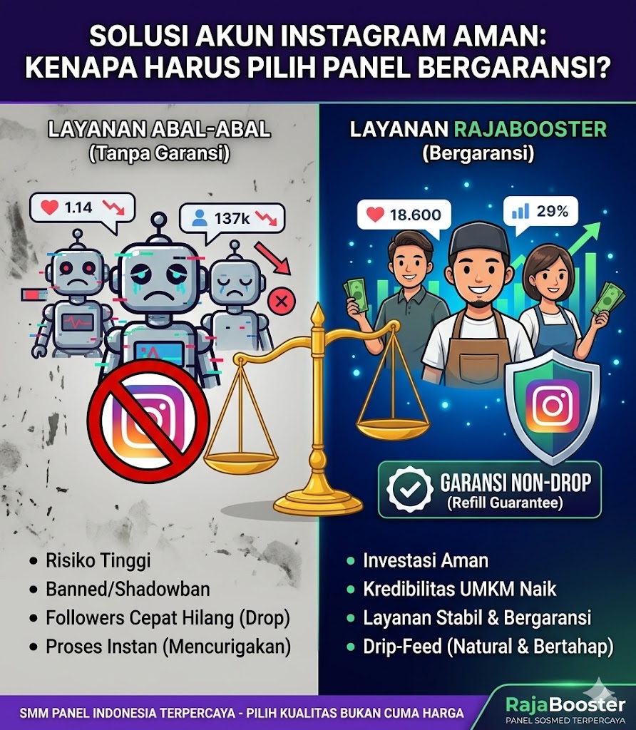 Solusi Akun Instagram Aman: Kenapa Harus Pilih Panel Bergaransi?