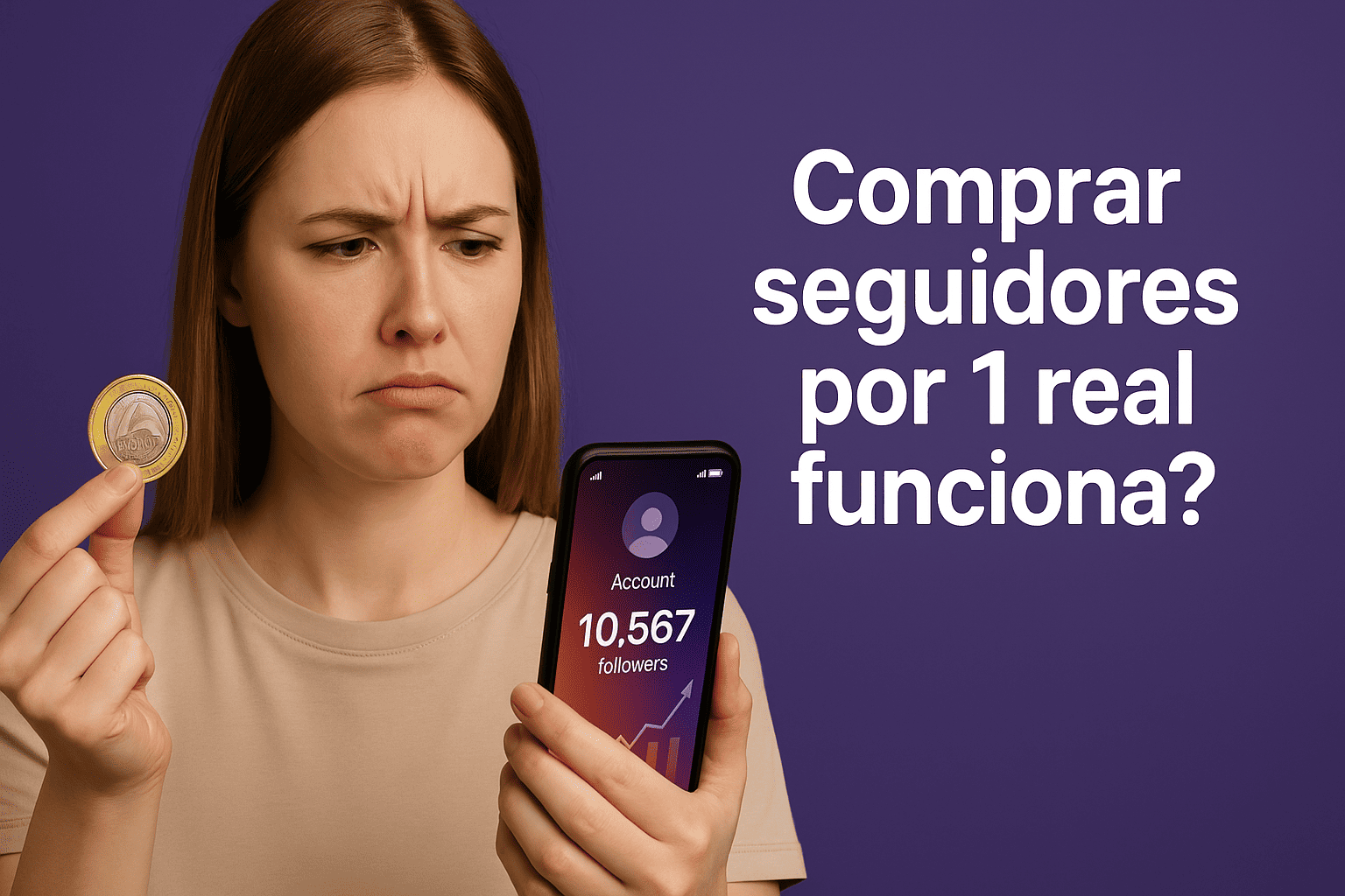 Comprar seguidores por 1 real funciona para autoridade instantânea?