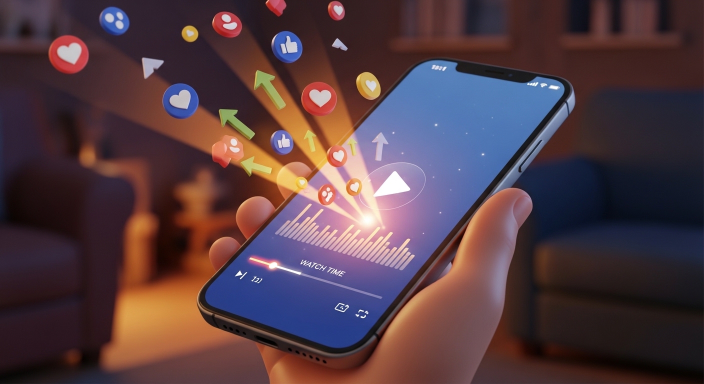 O impacto do tempo de visualização no alcance