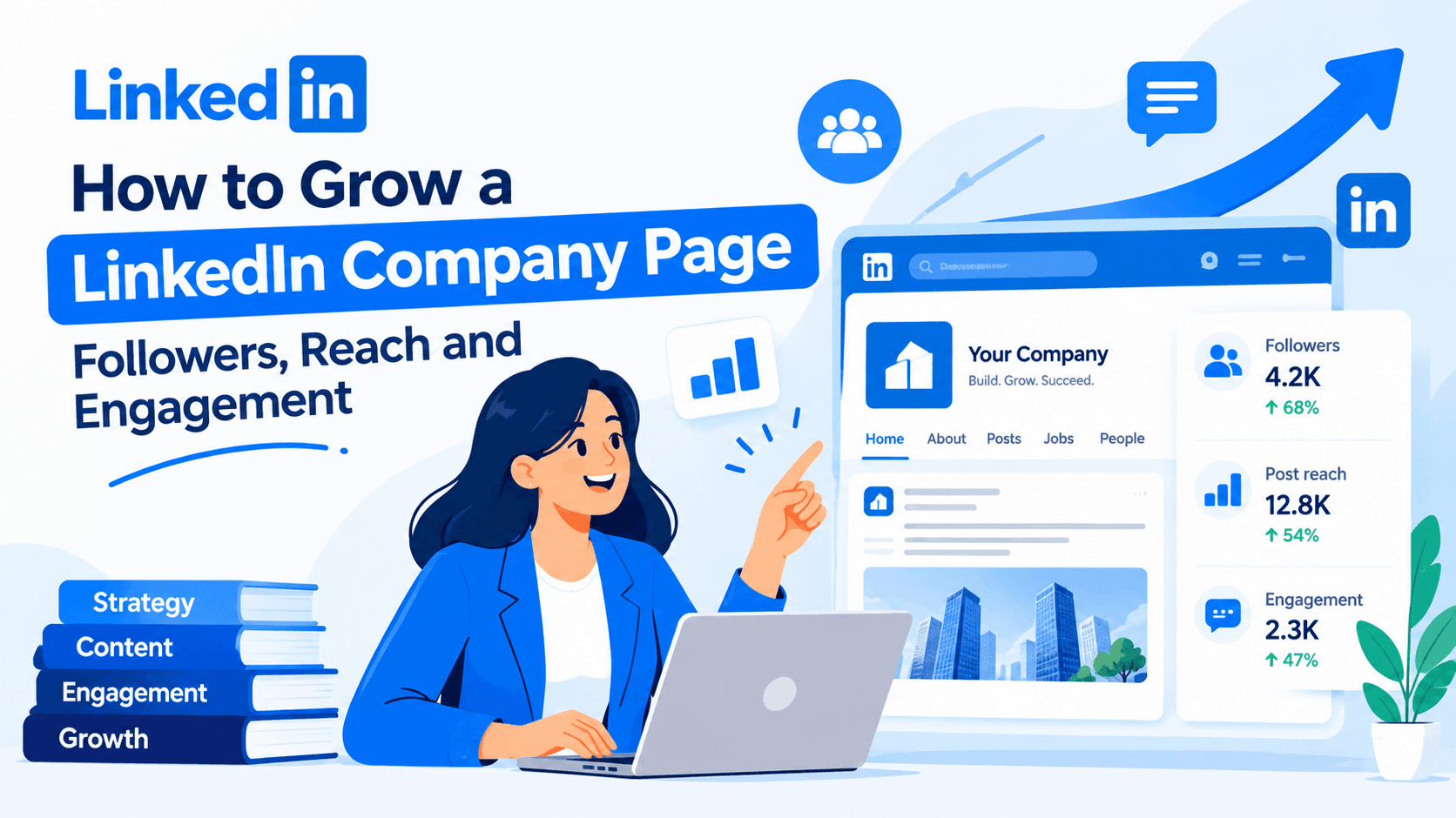 How to Grow a LinkedIn Company Page: Followers, Reach and Engagement