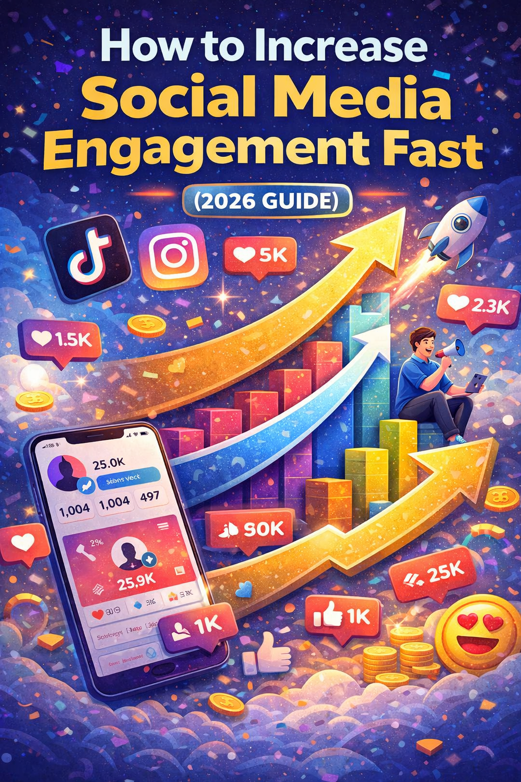 increase social media engagement fast strategy