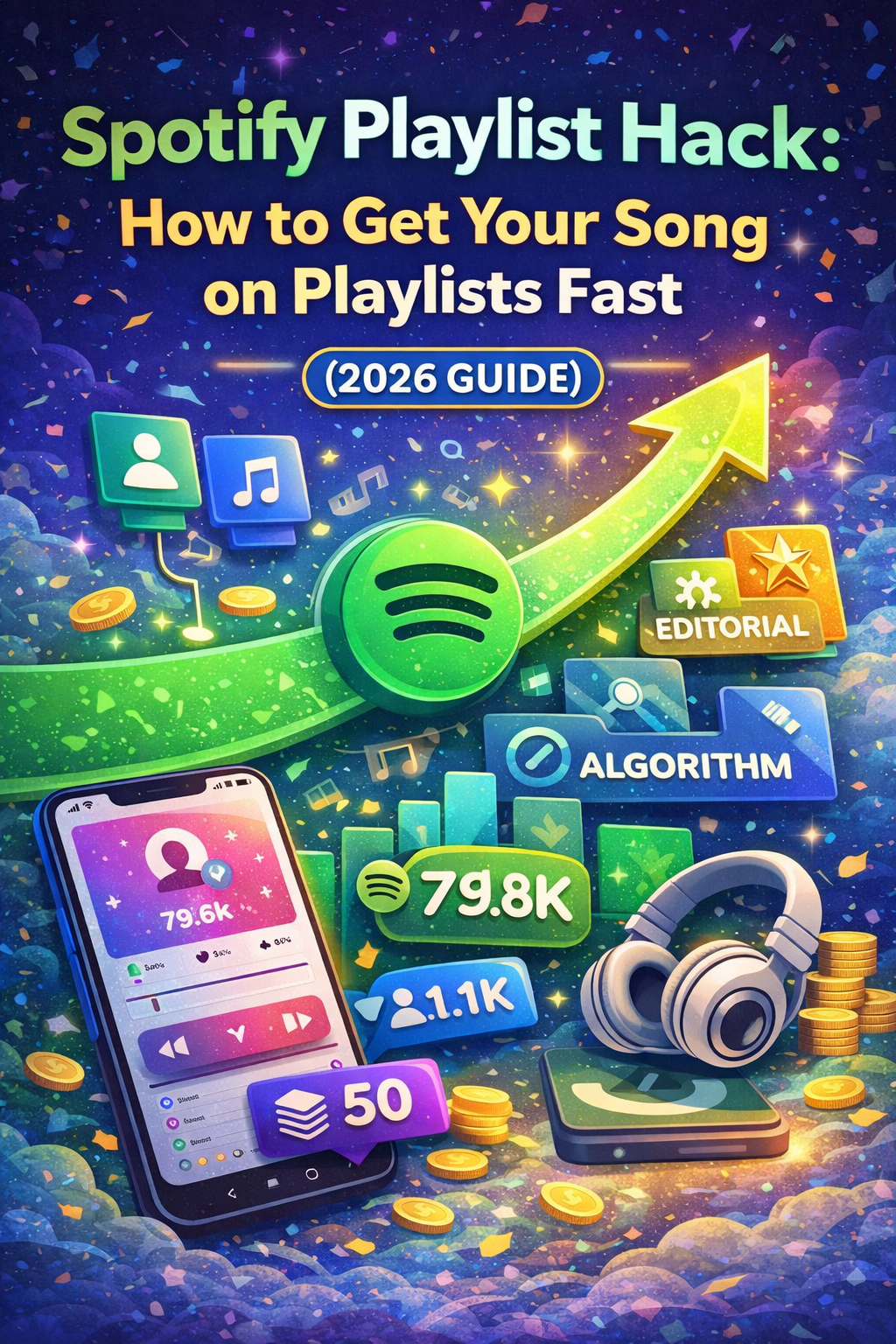 spotify playlist hack to increase streams and listeners