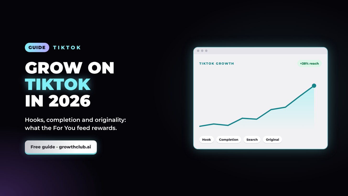How to grow on TikTok in 2026