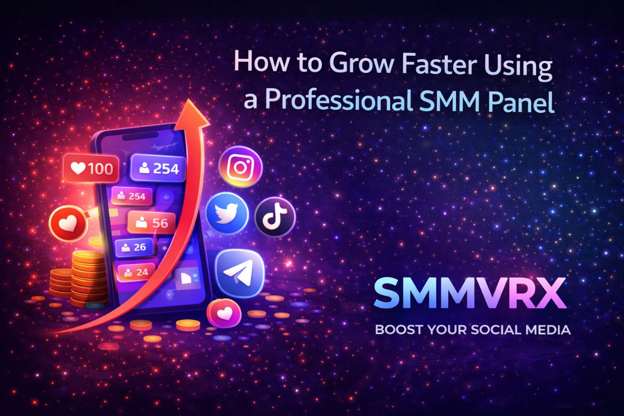  How to Grow Faster Using a Professional SMM Panel