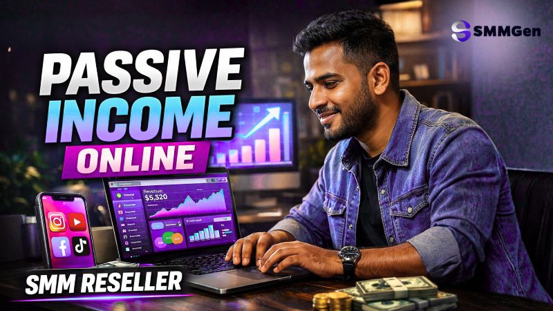 How Reseller Panels Can Create a Passive Income Stream Online