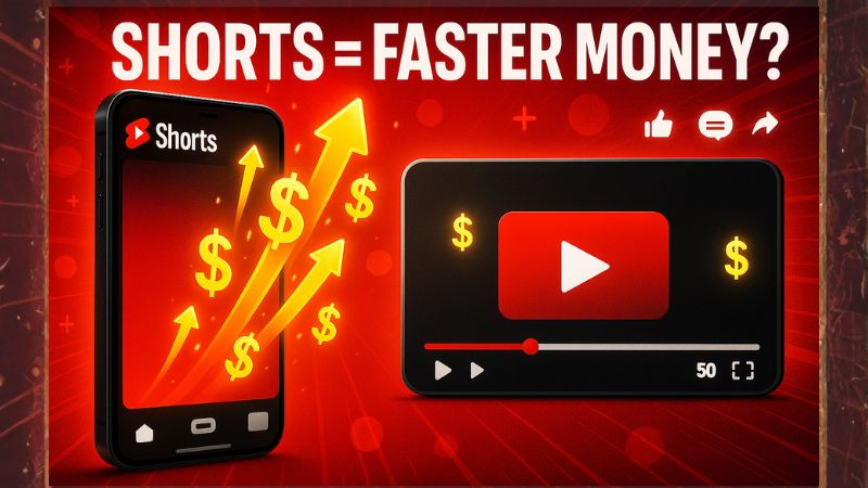 How YouTube Shorts Can Monetize Faster than Long Videos