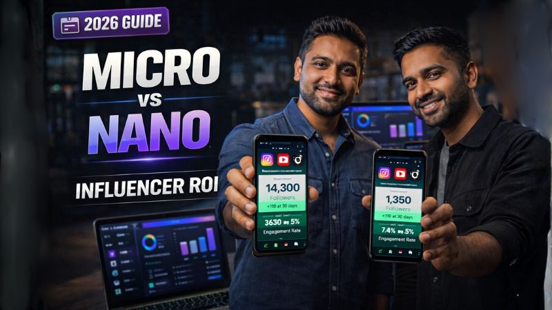 Micro-Influencers Vs Nano-Influencers: Which Delivers Better ROI in 2026?