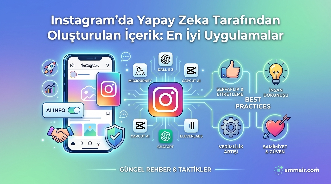 Instagram'da Yapay Zeka İçerik Üretimi: En İyi Uygulamalar ve Araçlar