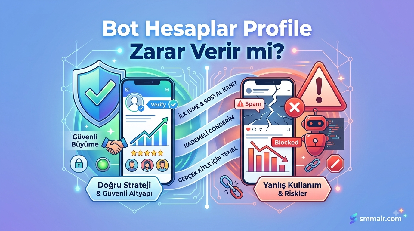 Bot Hesaplar Profile Zarar Verir mi? | Doğru Bilinen Yanlışlar