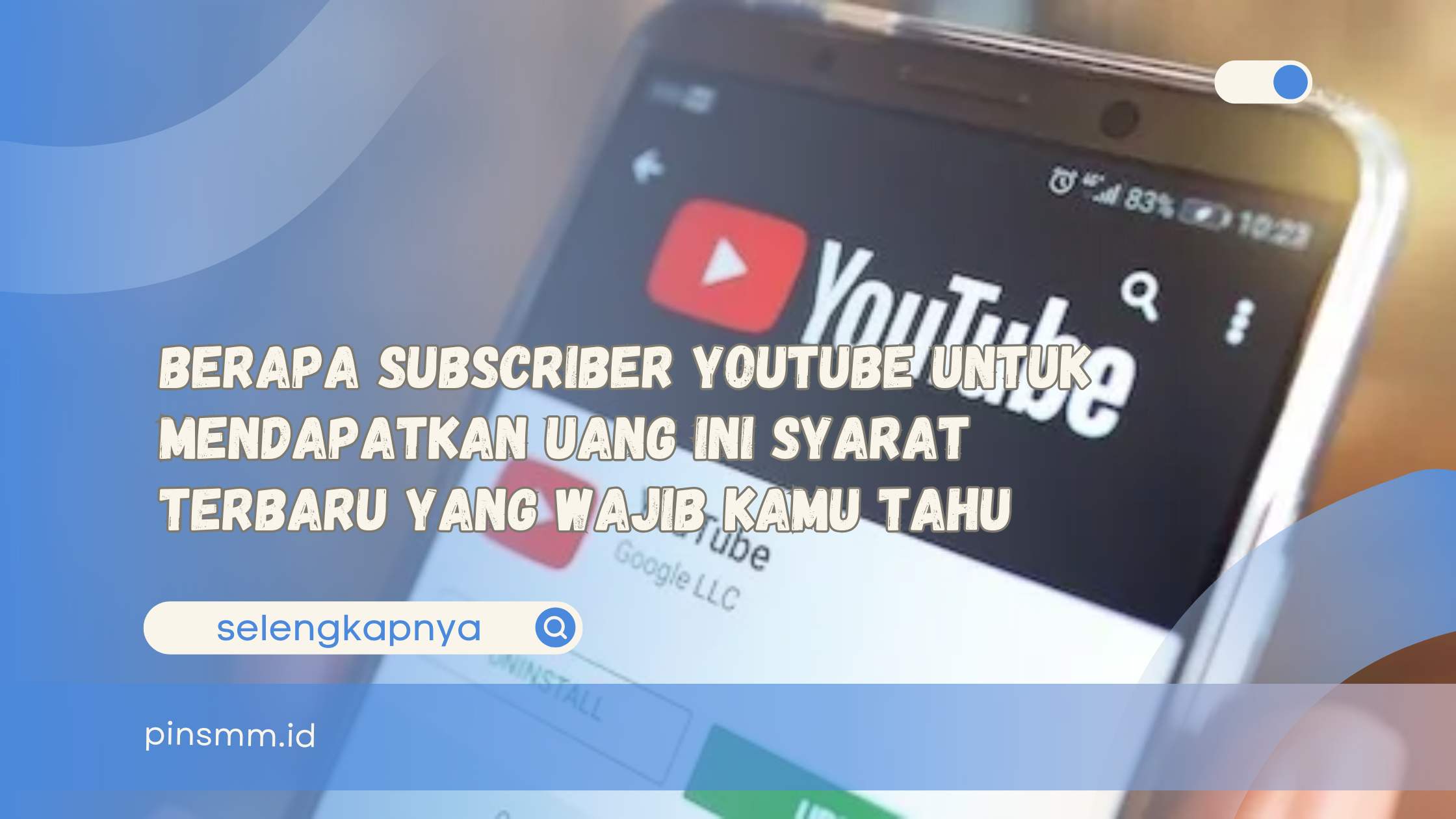 Berapa subscriber YouTube untuk mendapatkan uang