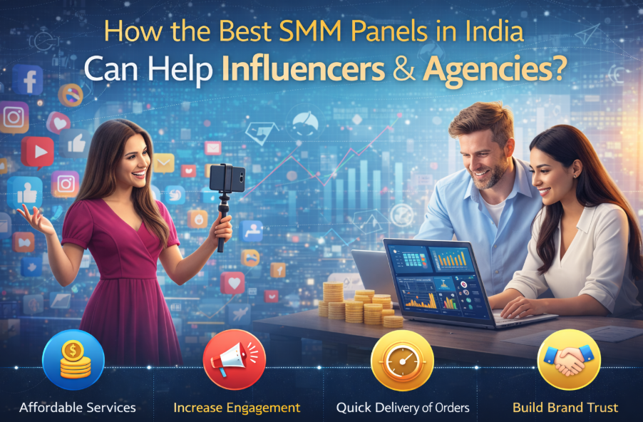How the Best SMM Panel in India Helps Influencers & Agencies Grow Faster in 2026