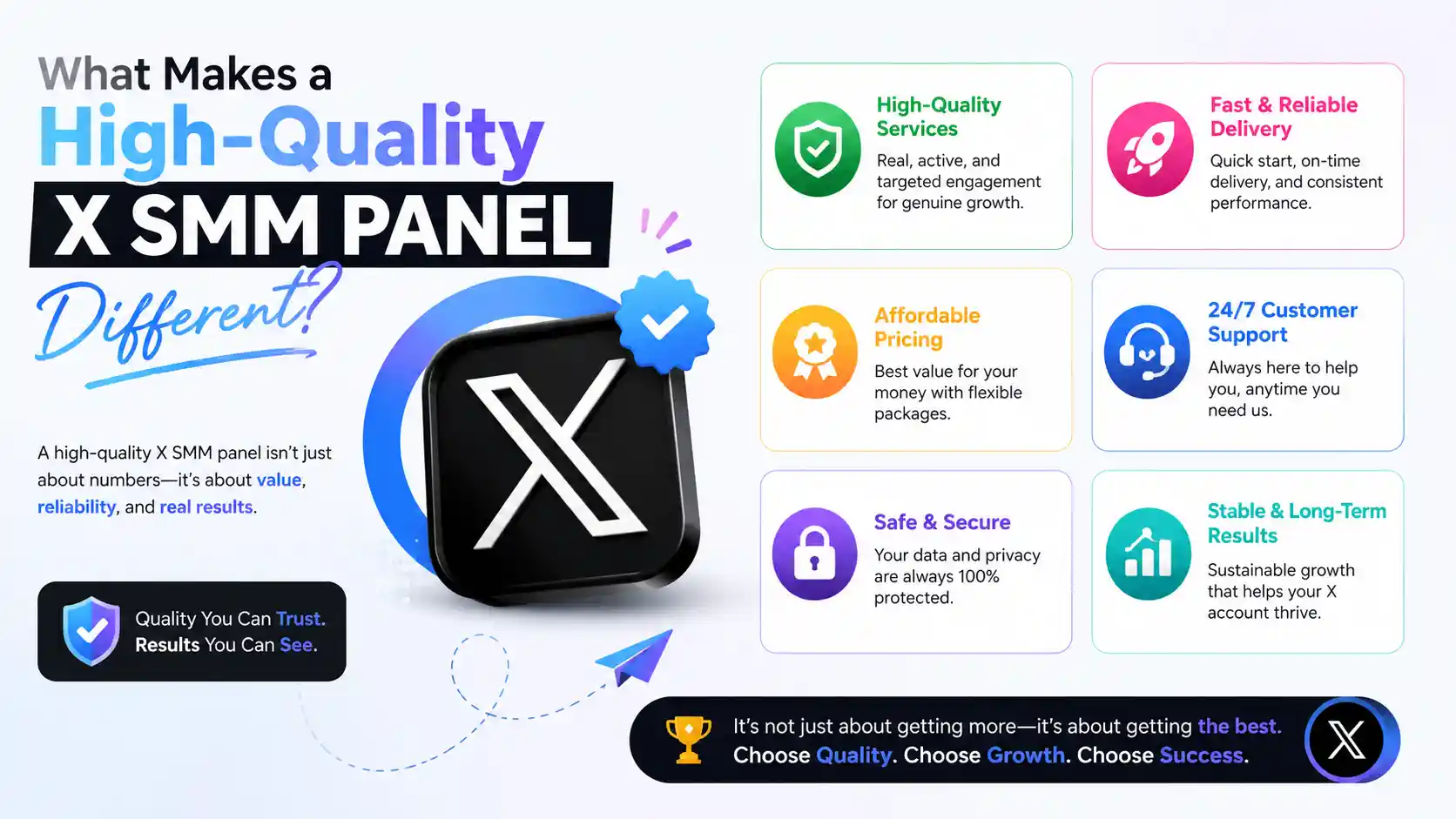 What Makes a High-Quality X SMM Panel Different