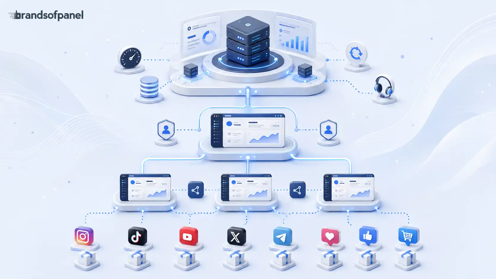 Main Provider, Child Panel, and Reseller of a Reseller