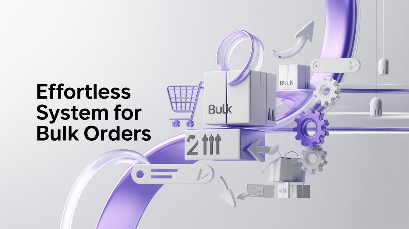 Effortless System for Bulk Orders