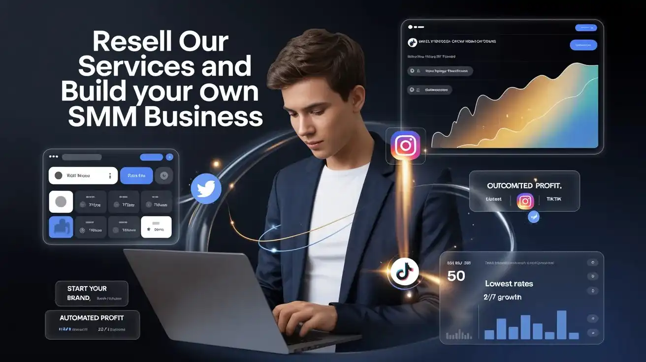 Resell Our Services and Build Your Own SMM Business