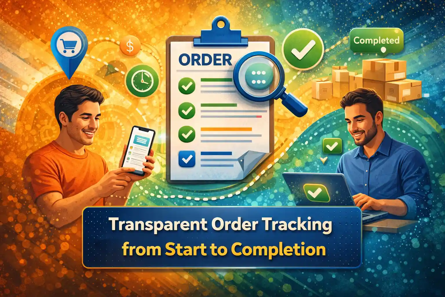 Transparent Order Tracking